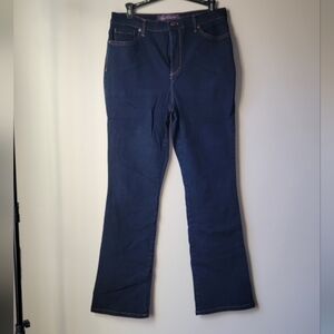 Gloria Vanderbilt Dark Blue Boot Cut Jeans
